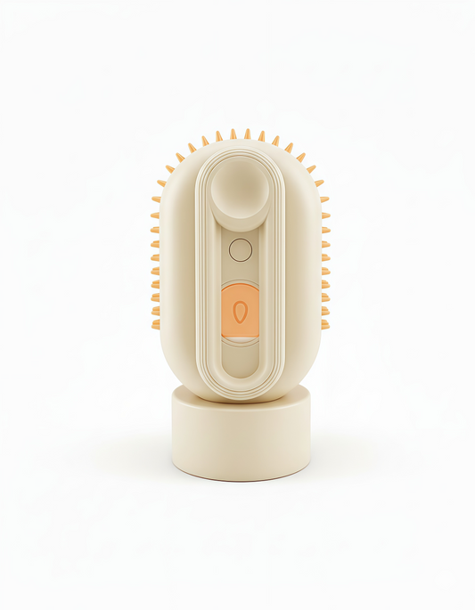 Cepillo de Vapor 4-en-1 de Precisión para Mascotas